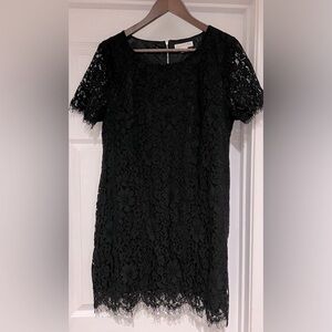 🟡Elegant Black Lace Dress
